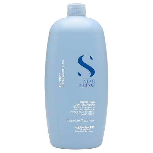 Alfaparf Milano Semi di Lino Density Shampoo for Thinning Hair 33.8 Fl Oz