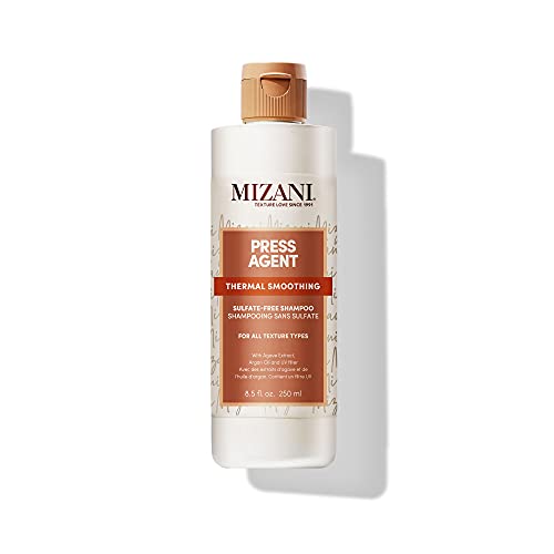 Mizani Thermasmooth Sulfate-Free Shampoo 8.5 Oz – Argan Oil for Dry, Frizzy Hair
