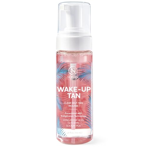 Norvell Wake-Up Tan Self Tanning Mousse 5.5 oz - Clear, Hydrating, Gradual Sunless Tan