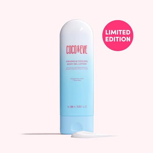 Cooling & Firming Body Gel Lotion with Aloe Vera - After Sun Moisturizer 6.76 fl oz