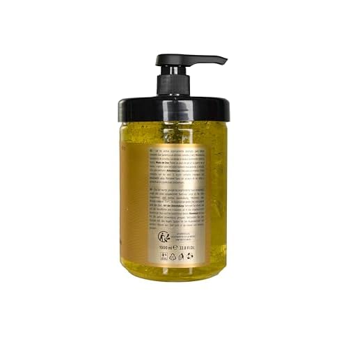 BUMBLE BEE Shaving Gel Softner Non-irritating, All Skin Types, Rich Male Fragance - Smooth and Sophisticated Shaving 33.8 Oz / 1000 ml. Barber Supplies (Yellow)