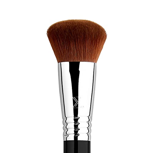 Sigma Beauty F47 Multitasker Makeup Brush ? Multi-Use Face Makeup Brush for Blending, Contouring, & Buffing, Use with Foundation, Blush, Bronzer, Contour, or Highlighter (1 Brush)