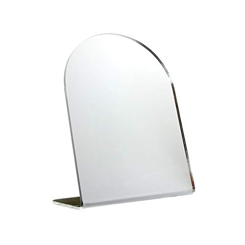 SOURCE ONE USA Made Premium Acrylic Counter Top Mirror - Cosmetics Counter Display