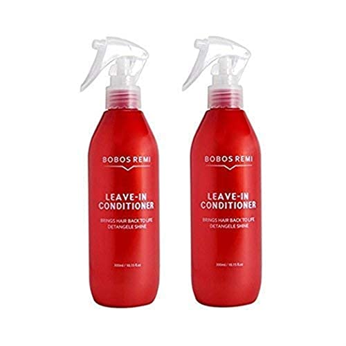 Bobos Remi Leave-In Conditioner Spray 10.15 oz Pack of 2 for Moisturizing & Shine