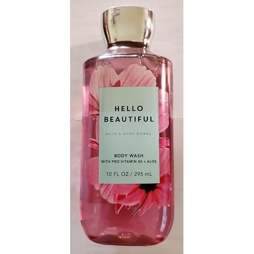 Bath & Body Works Shower Gel, Gift Set of 2, 10oz Each (Hello Beautiful)