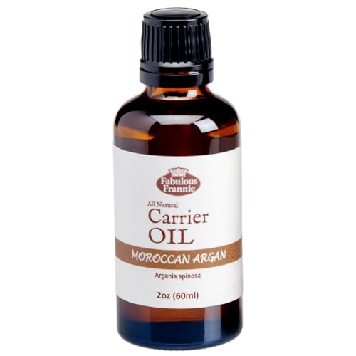 Moroccan ARGAN Oil 100% Pure for Hair Skin Nails Carrier Treatment Oil 2oz by Fabulous Frannie