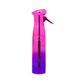Colortrak Luminous Spray Bottle, 250ml/8.5oz Bottle with Full 360¡Æ Distribution, Easy-Use Pump, Quick View Window to Monitor Water Level, Eco-Friendly, Pink/Purple