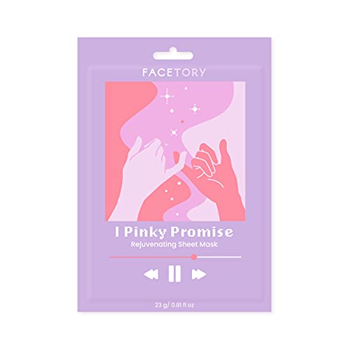 FACETORY Pinky Promise Korean Beetroot Face Mask 10 Pack for Radiant Skin