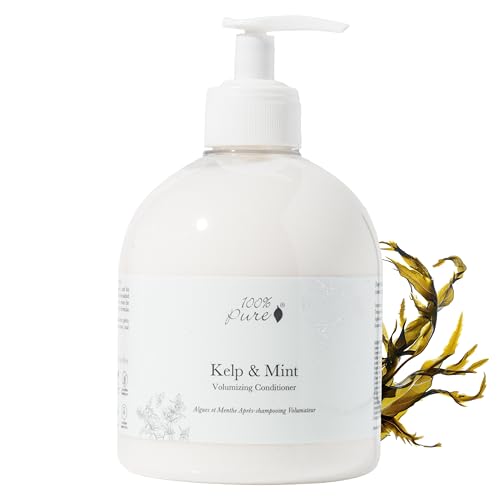 Volumizing Conditioner with Kelp & Mint for Hair Thickening & Shine – 16 Fl Oz