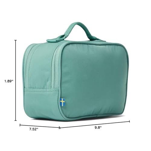 Fj?llr?ven K?nken Toiletry Bag ? Cute Pouch for Women ? G-1000¢ç Eco-Friendly Material ? Webbing Handle Navy One Size One Size