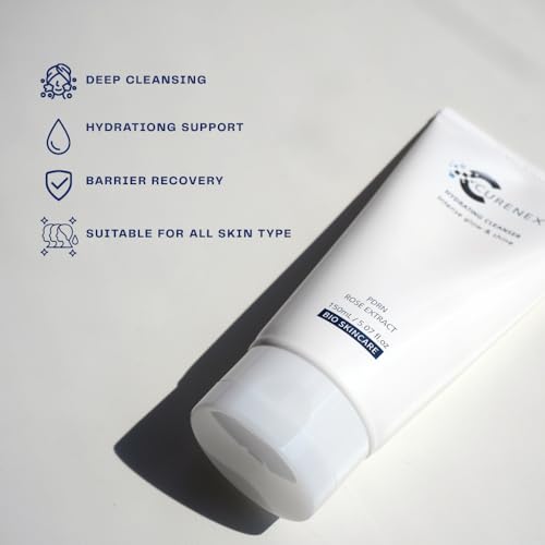 Hydrating Cleanser ? Advanced PDRN & Rose Extract Formula | Gentle Foaming Face Wash for Deep Cleansing, Hydration & Skin Barrier Support ? 5.07 fl.oz