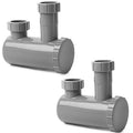 2 Pack Universal Shampoo Bowl Sink Hair-P Trap, Beauty Barber Salon Equipment PVC Material Easy Clean by MoyRetty