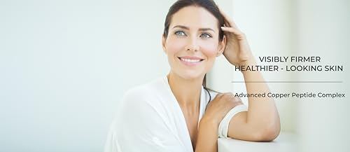 Copper Peptide Face Serum with Hyaluronic Acid for Skin Hydration & Anti-Aging