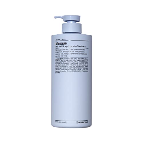 Hair Mask with Eucalyptus Oil - 32 Fl Oz - For All Hair Types - Long-Lasting Treatment