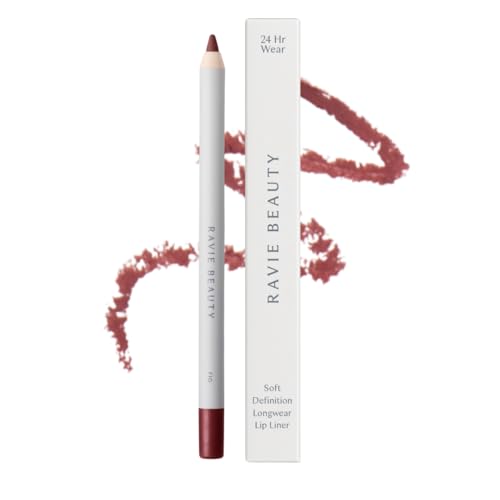 Ravie Beauty Soft Definition¢â Longwear Lip Liner ? Smudge-Resistant, Waterproof Precision Pencil for Effortless Shaping ? Vegan & Cruelty-Free All-Day Wear Lip Definition (Fig)