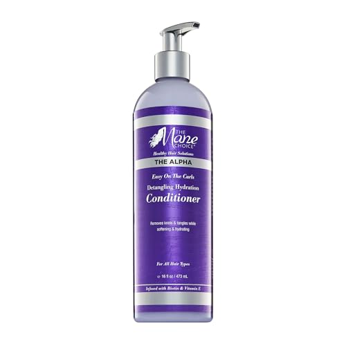 16 oz Hydrating Curly Hair Conditioner for Detangling & Nourishment - Sulfate & Paraben-Free