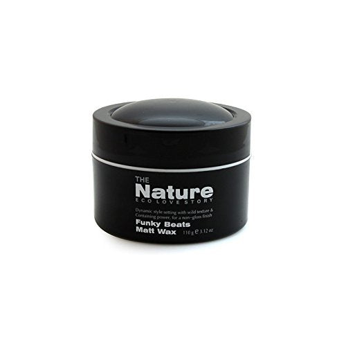 Strong Hold Matte Hair Wax for Short Hair Styling - Natural Finish