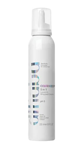 Difiaba 5-in-1 Leave-In Conditioner for Colored Hair - Heat Protect, Shine & Detangle