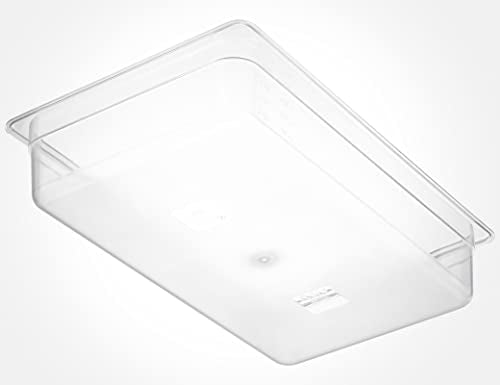 Full Size 4-Inch Deep NSF Polycarbonate Food Pan 6-Pack - Dishwasher & Freezer Safe