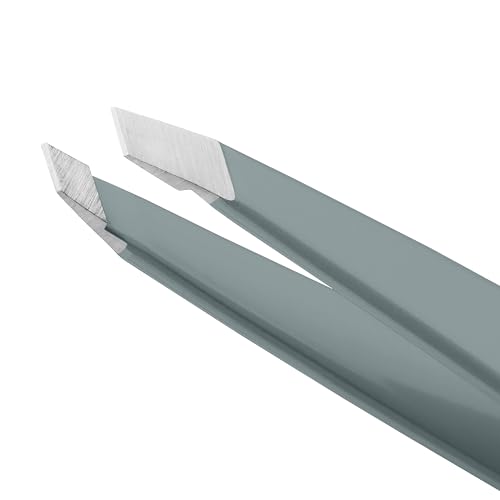 Tweezerman Slant Tweezer – Eyebrow Tweezers Mist Blue