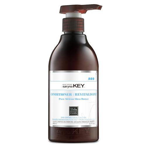 Saryna Key Curl Control Conditioner Shea Butter 16.9 Fl Oz - Moisturizing & Frizz Control