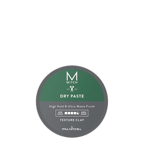 Men's Hair Styling Clay - High Hold & Ultra-Matte Finish - 3 Ounce