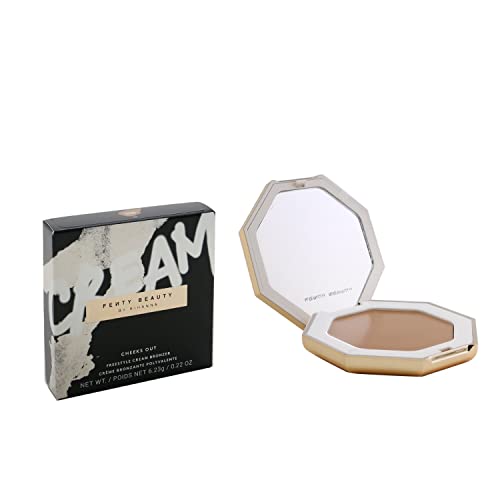 Fenty Beauty Cheeks Out Freestyle Cream Bronzer 04 Hunnie Glaze - Natural Glow, Buildable Formula