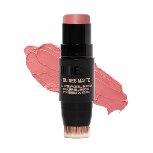 Nudestix Nudies Blush Stick - Naughty n' Spice 3-in-1 Cream Blush for Cheeks, Eyes & Lips