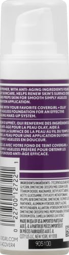 COVERGIRL Simply Ageless Face Primer Pack of 2 - Hydrating Anti-Aging Makeup Base, 1 Fl Oz Each