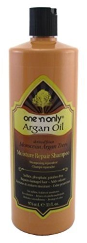 Moisture Repair Shampoo with Argan Oil for Damaged Hair - 33.8 Fl Oz