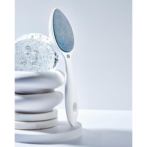 ZWILLING TWINOX Callus Remover, Premium Callus Plane Callus Rasp, Ceramic Stone, White