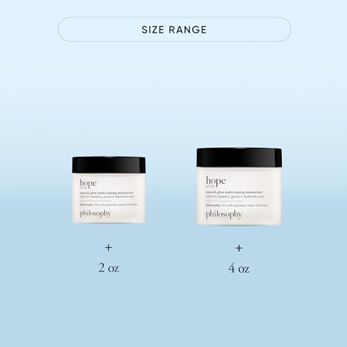 Moisturizer with Hyaluronic Acid & Pro-Vitamin P - 4 Fl Oz - Hope in a Jar