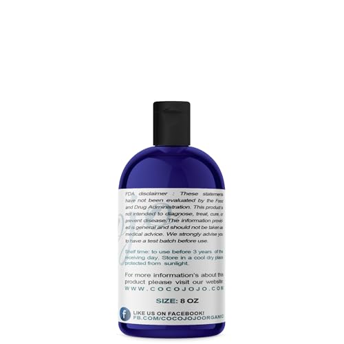 Dr Joe Lab Roasted Coffee Bean Oil - Pure Cold Pressed Non-GMO - 8 oz - For Skin, Hair, Body, Nails, Cuticles, Facial Hair, Eyelashes, Eyebrows Natural Hydrating Moisturizing Antioxidant