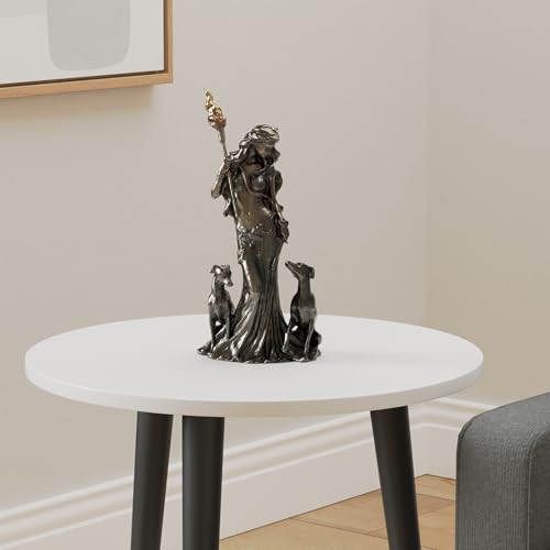Veronese Design Hecate Greek Goddess Statue, Bronze Large Cold Cast Resin 13 3/8"