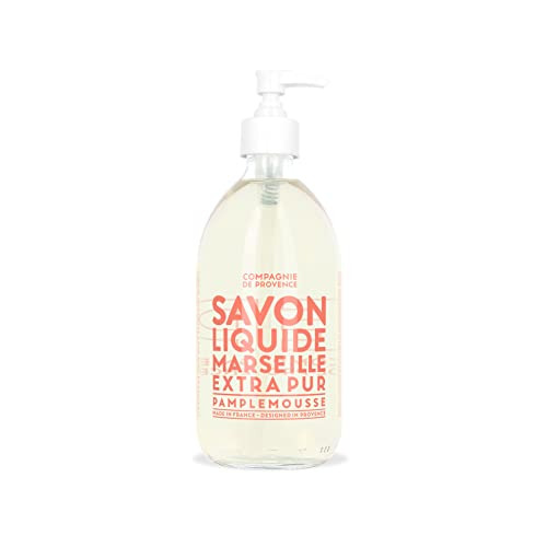 Liquid Hand Soap with Pink Grapefruit - 16.7 Fl Oz Refillable Bottle