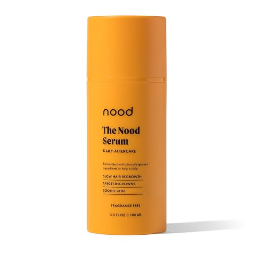 Nood Serum After Shave & Ingrown Hair Treatment - 3.3 Fl Oz - Soothes & Slows Regrowth