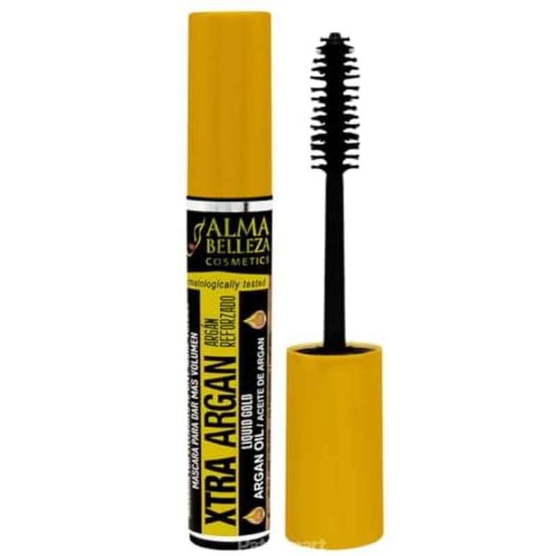 2x Alma Belleza XTRA ARGAN OIL Black Mascara Eyelashes MORE VOLUME & Waterproof