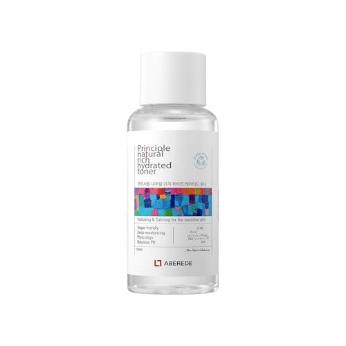 Principle Natural Rich Hydrated Toner 5.07 fl oz / 150ml, Hydrating & Moisturizing for Dry, Oily & Sensitive Skin, Soothing Toner, Triple Hyaluronic Acid, Moisture Barrier, Calming