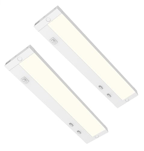 18 Inch White Under Cabinet LED Lighting Pack - 3 Color & Brightness Settings