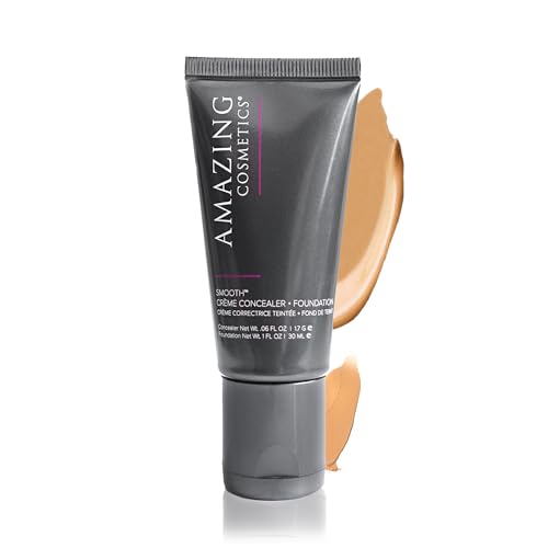 AmazingCosmetics Medium Beige Dual-Ended Foundation & Concealer