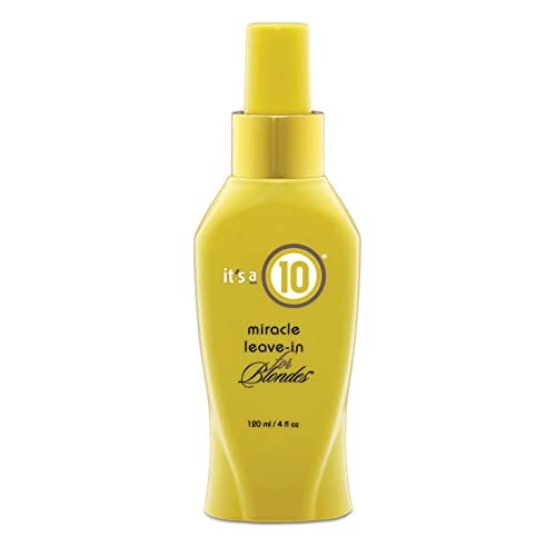 It's a 10 Haircare Miracle Leave-In Spray 4 oz Pack of 3 for Blondes