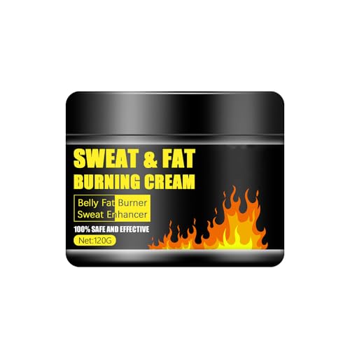 Sweat & Fat Burning Cream£¬Belly Fat Burner Sweat Enhancer£¬Slimming Massage Cream£¬Burns cellulite on thighs, legs, abdomen and buttocks£¬Suitable for both men and women£¬4.23 OZ
