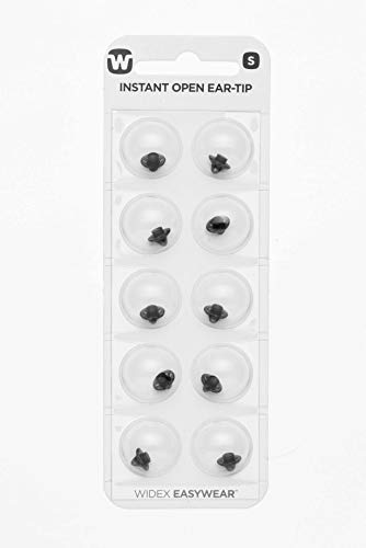 Open Ear-Tip for Hearing Aids - Small Size, 10 Pack