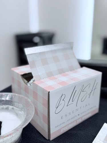 Blush Foils, Hair Coloring Foils - 5x14in Cream Flannel - 400 Sheets