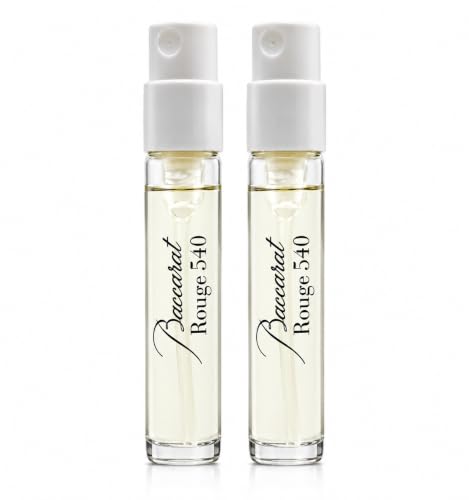 Perfume Sample Set - Baccarat R.ouge 540 Eau De Parfum 2 x 2ml Vials
