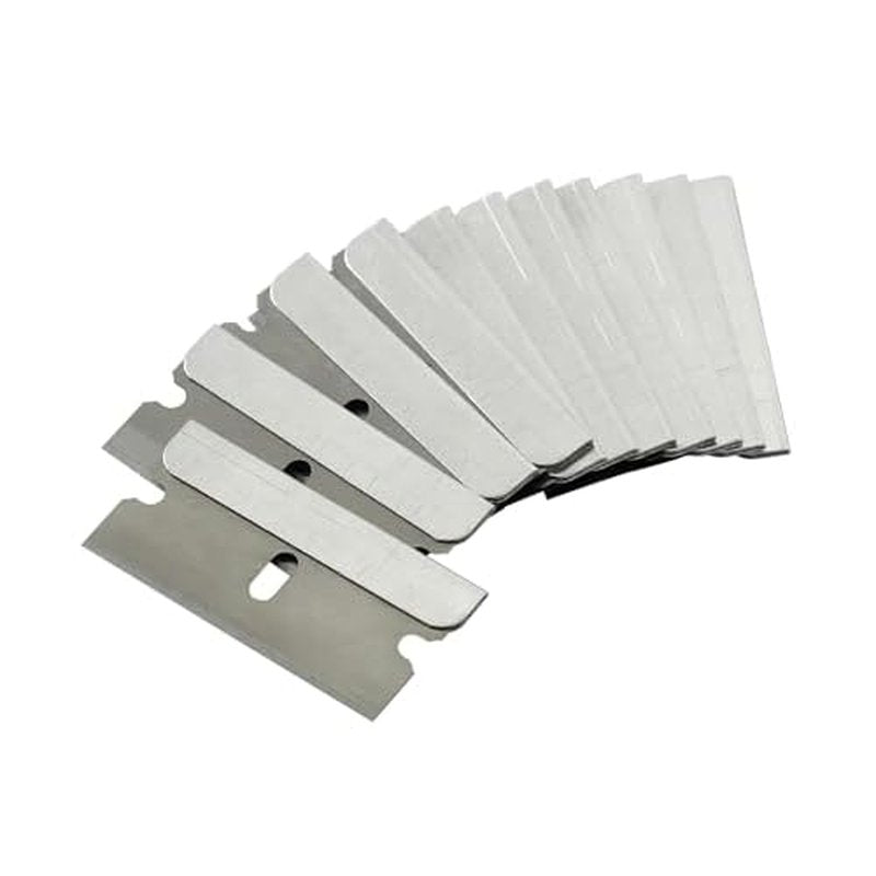 Bates- Single Edge Razor Blades, 200 Pack, Silver, Razor Blades Single Edge, Straight Edge Razor Blade, Scraper Blades, Single Edge Blades, Single Edge Razor Blade, Straight Edge Razor Blades
