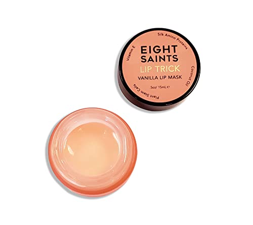Hydrating Lip Mask with Vitamin E & Coconut Oil for Soft, Plump Lips - Vanilla Scent, 0.5 oz