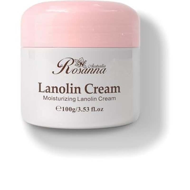 Australian Lanolin Cream,Natural Lanolin Cream for Itchy Dry Skin,Organic Lanolin Oil Moisturizer for Body and Face,3.53 fl oz