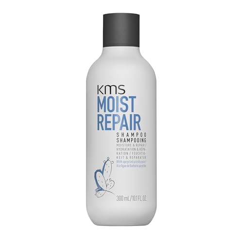 KMS MoistRepair Shampoo 10.1 Fl Oz - Deep Moisture & Repair, Sulfate-Free