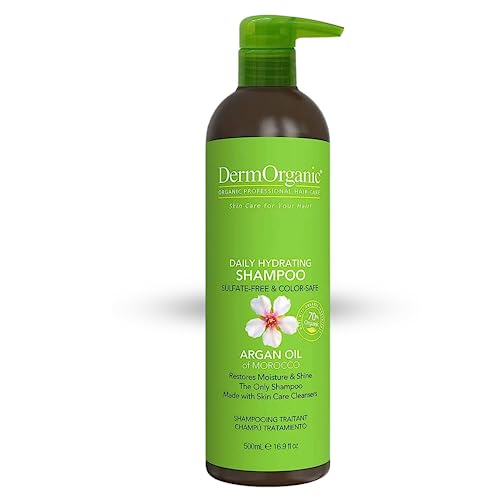 DermOrganic Daily Hydrating Sulfate-Free Argan Oil Shampoo 16.9 fl oz